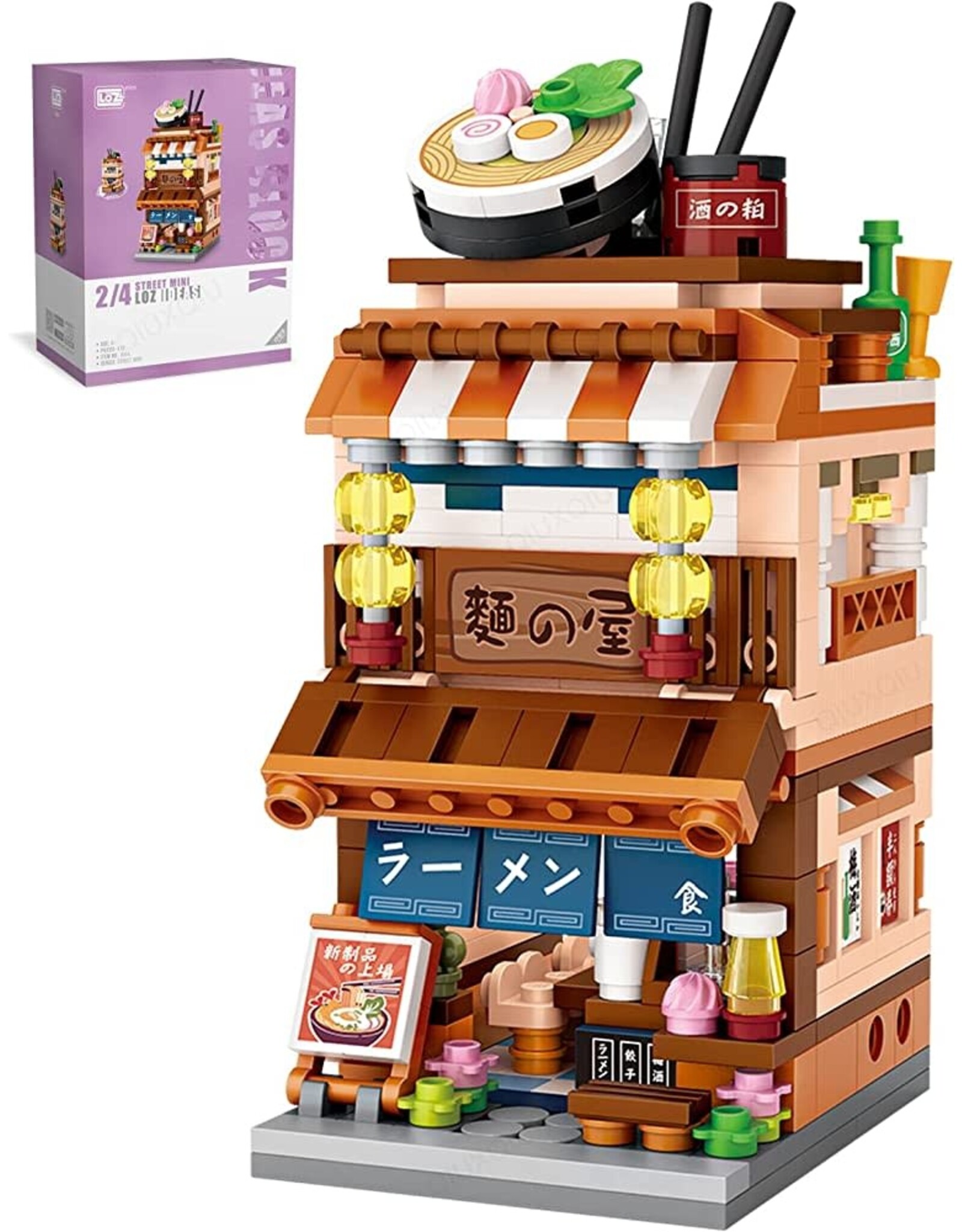 LOZ Ramen Noodle Shop Mini Block Set
