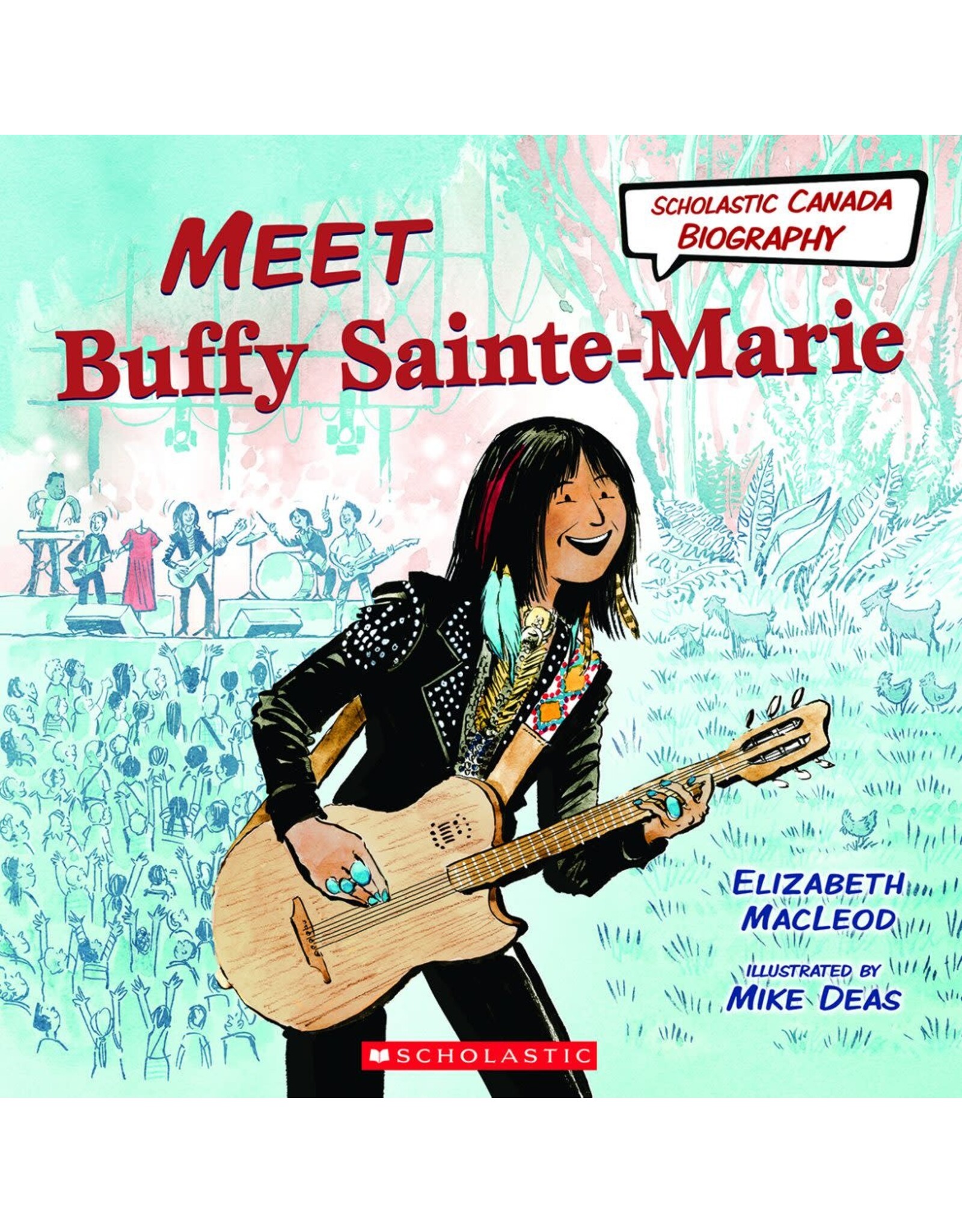 Scholastic Meet Buffy Sainte-Marie