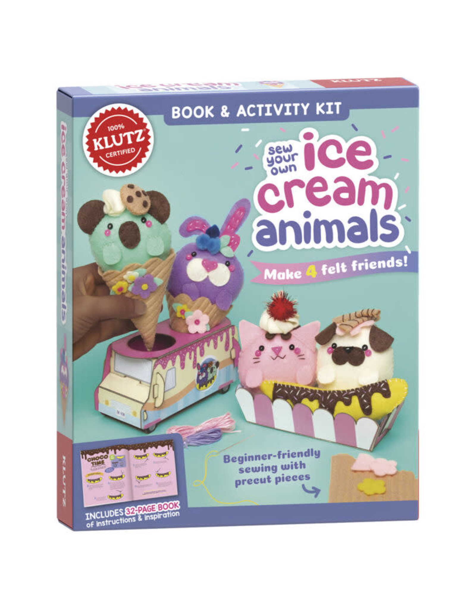 Scholastic Klutz: Sew Your Own Ice Cream Animals