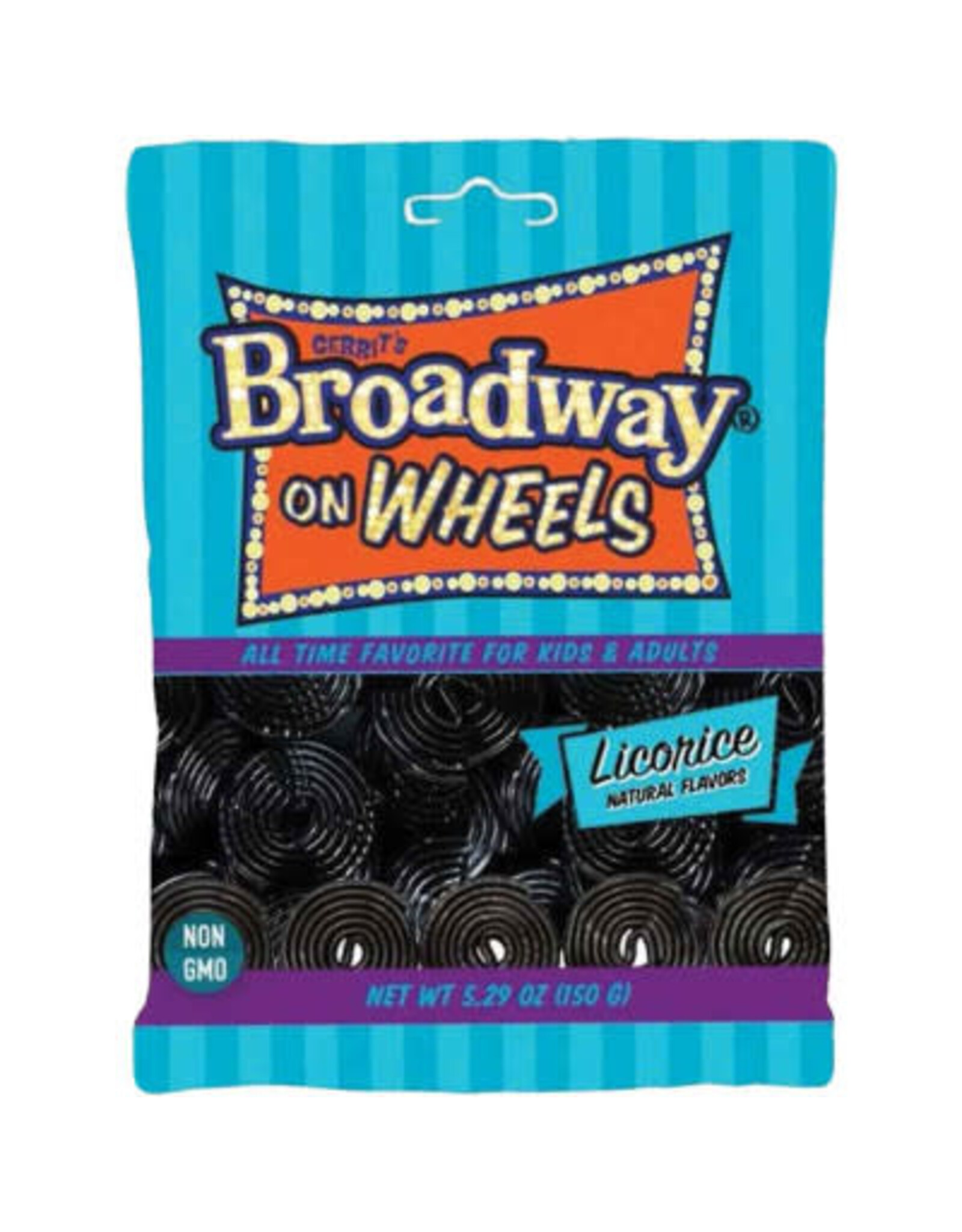 Black Licorice Wheels Tumbleweed Toys