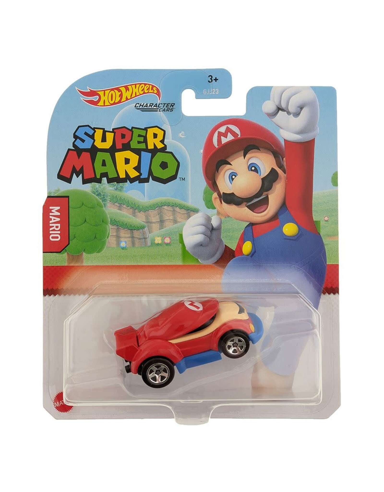 Mattel Hot Wheels Character Car - Mario