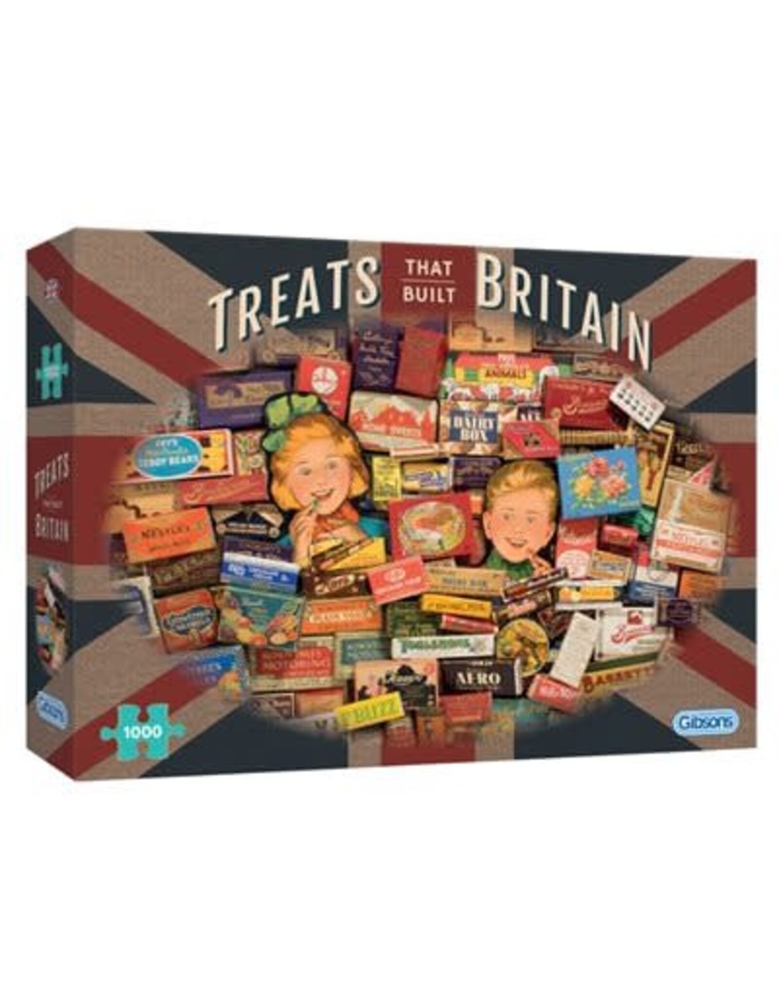 Gibsons Treats That Built Britain 1000pc