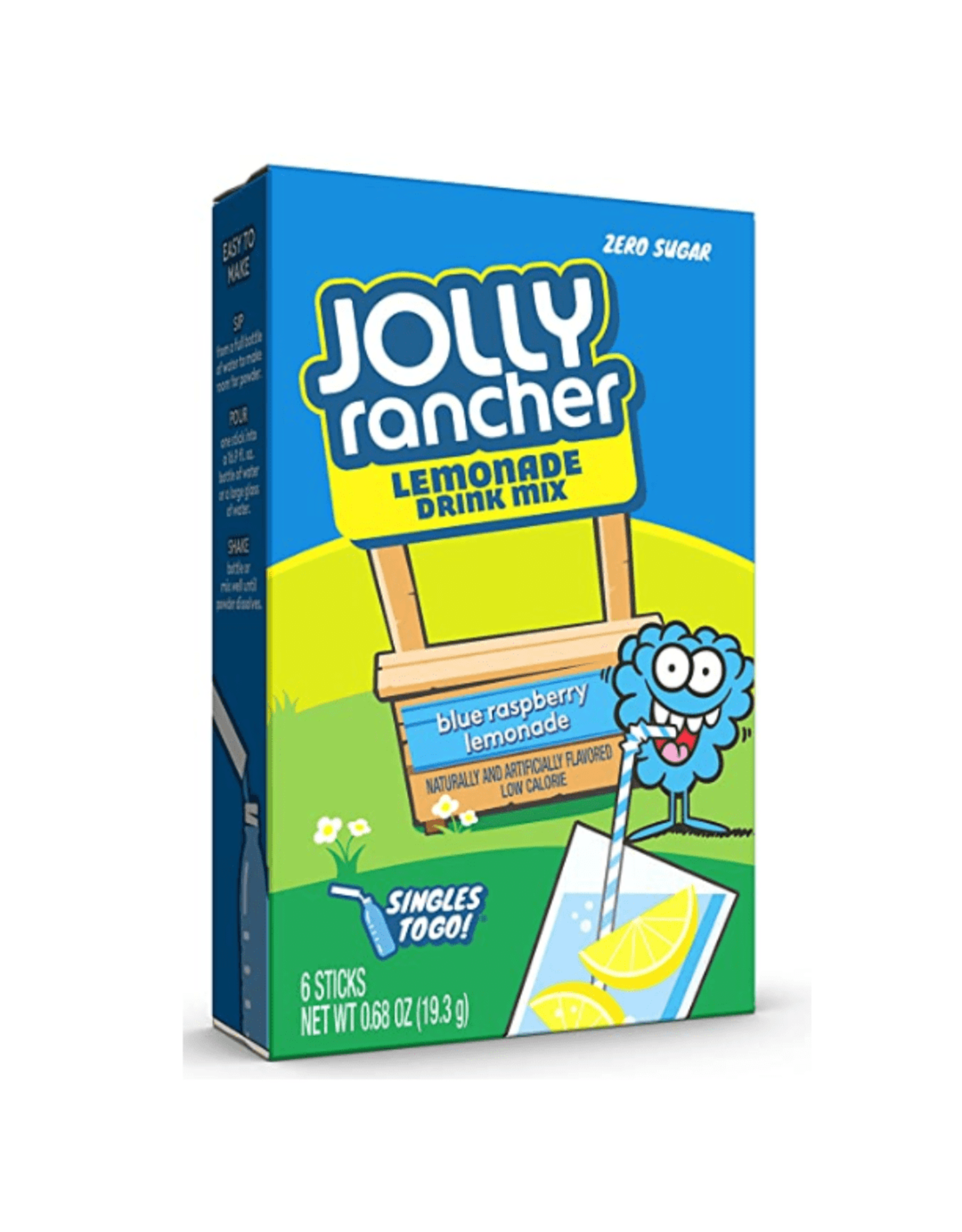 Jolly Rancher Singles To Go Blue Raspberry Lemonade