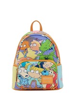 Loungefly Nickelodeon Nick 90s Color Block Mini Backpack