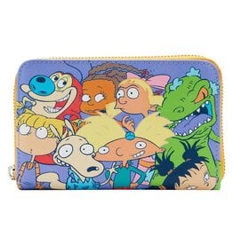 Loungefly Nickelodeon Nick 90s Zip Around Wallet