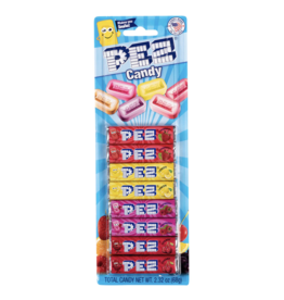 PEZ 8 Pack Fruit Refill Assorted