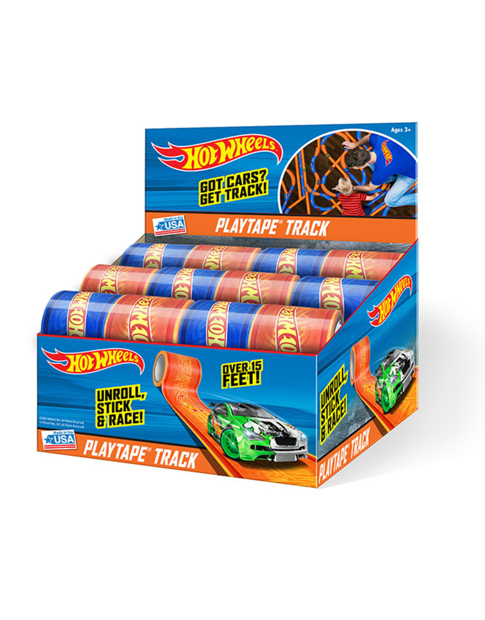 Hot Wheels Playtape Track 15ft x 1.75"