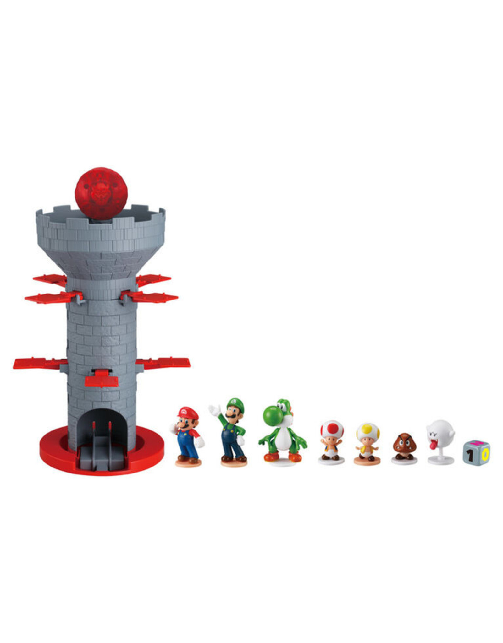 Epoch Super Mario Blow Up! Shaky Tower Balancing Game