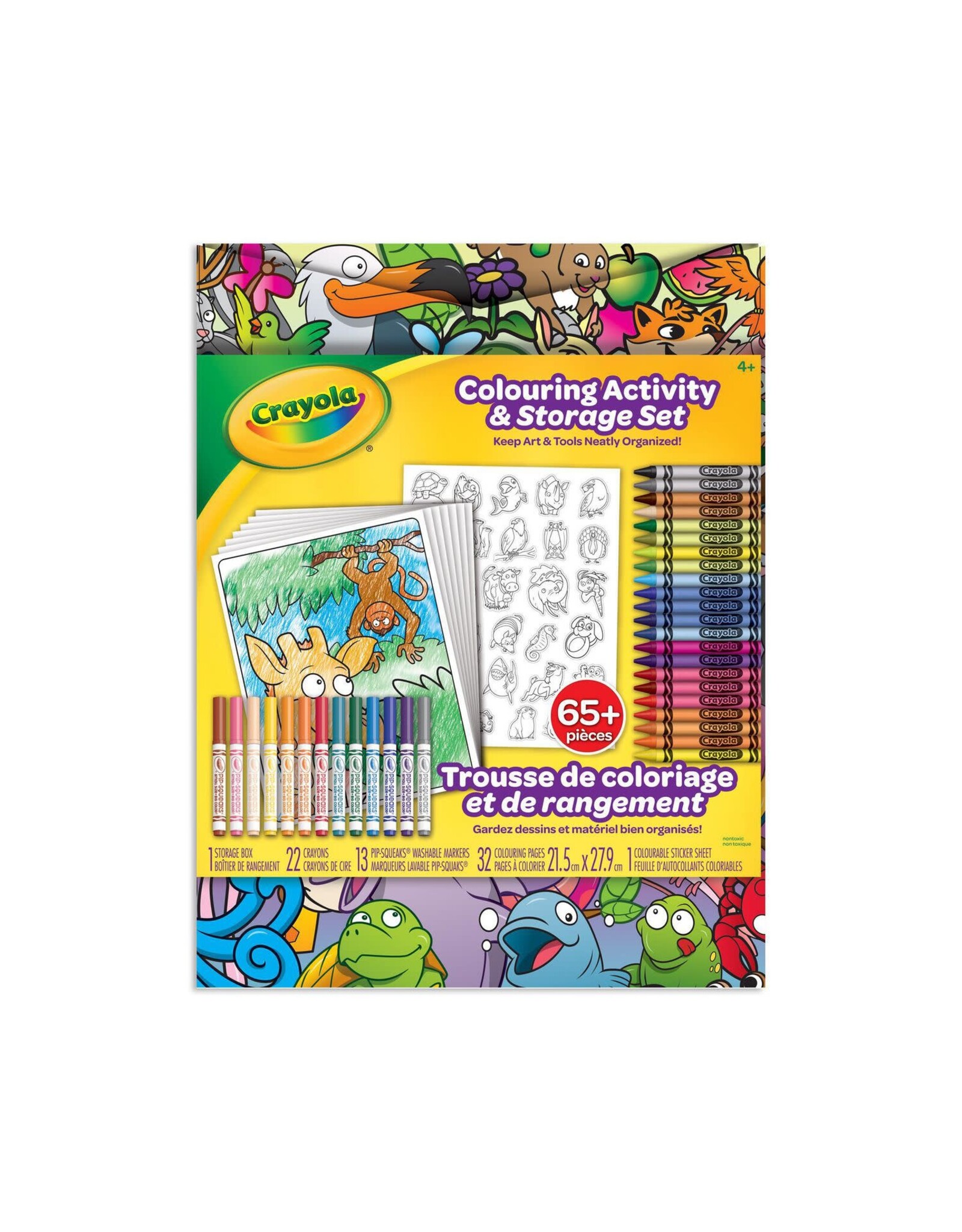 Crayola Colouring & Activity Storage Set