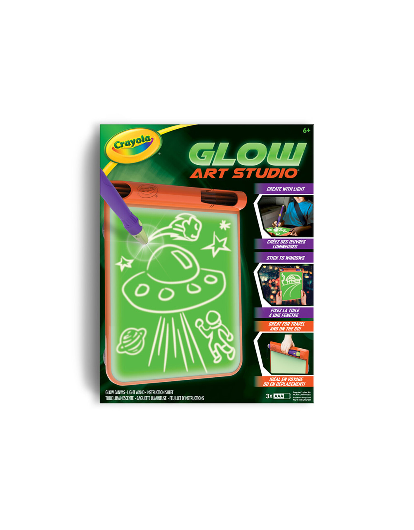 Crayola Travel Glow Art Studio