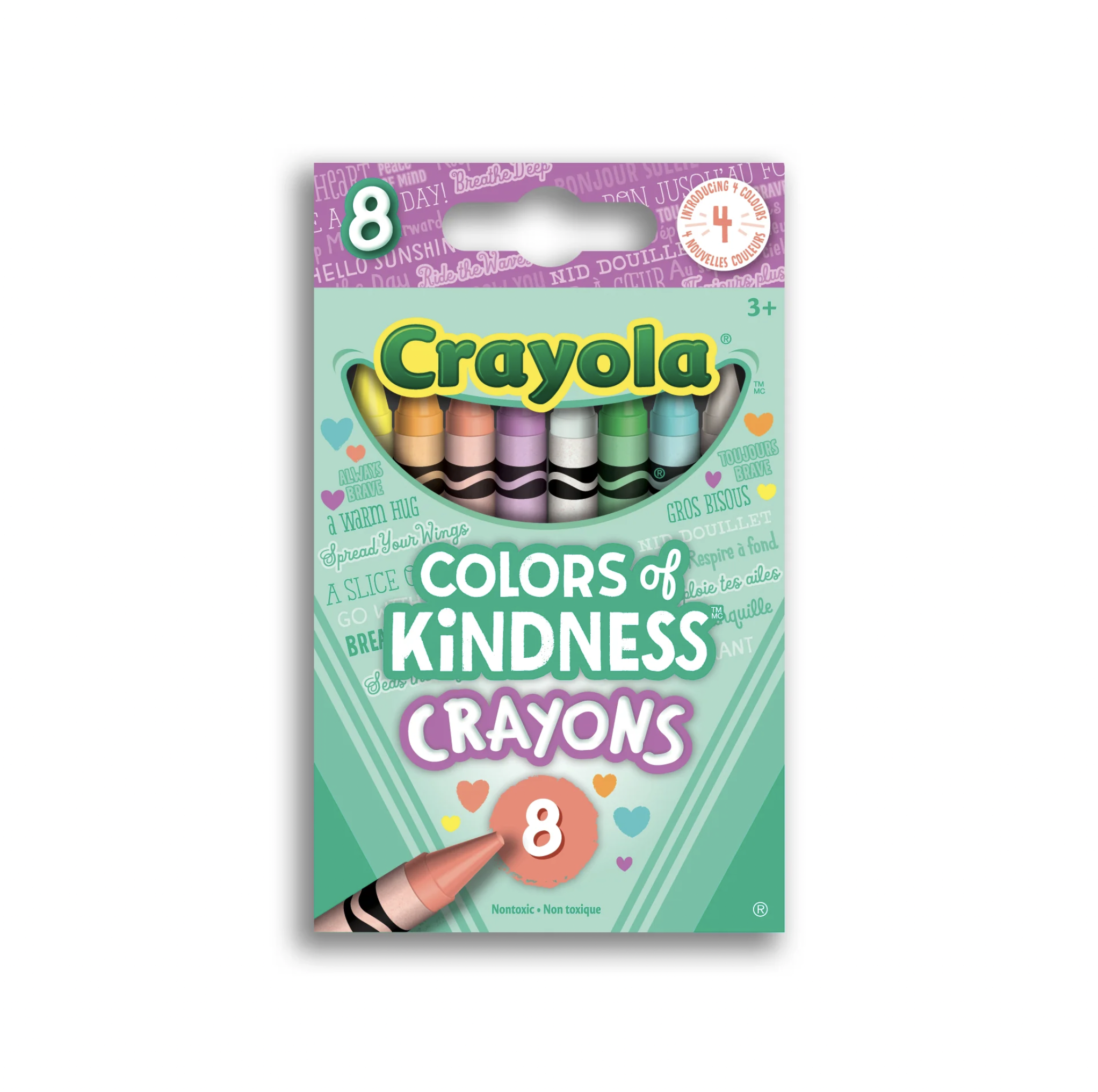 Crayola Colours of Kindness Crayons 8ct Tumbleweed Toys