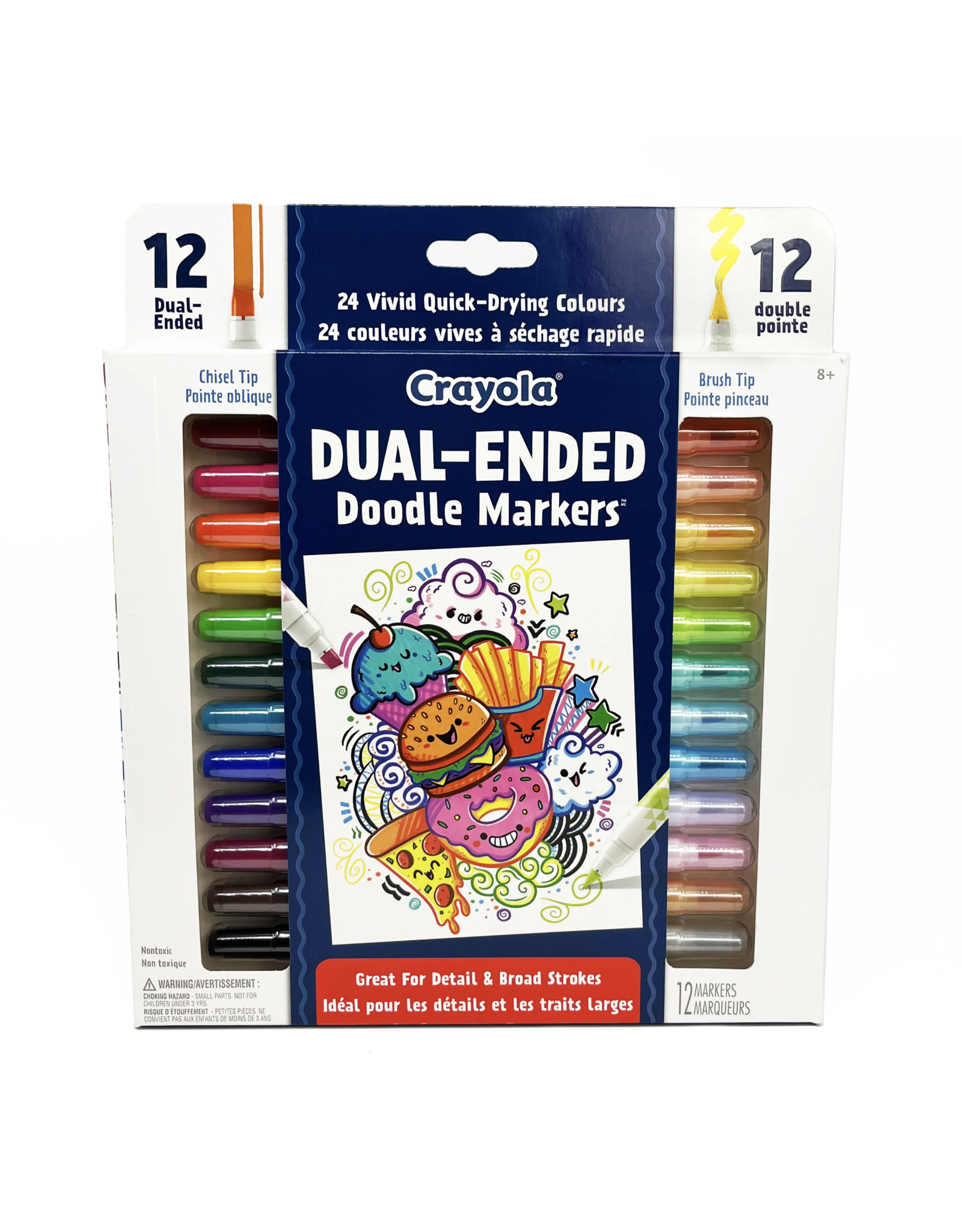 Crayola 12ct Dual Ended Doodle Marker