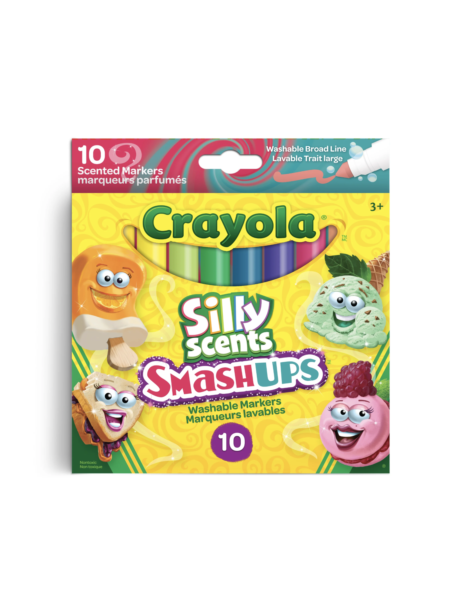 Crayola Broad Line Silly Scents SmashUp Markers