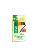 Crayola My First 8ct Easy-Grip Coloured Pencils