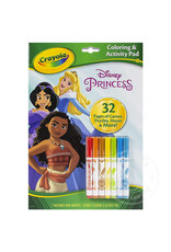 Crayola Colouring & Activity Pad - Princess with 7 Markers
