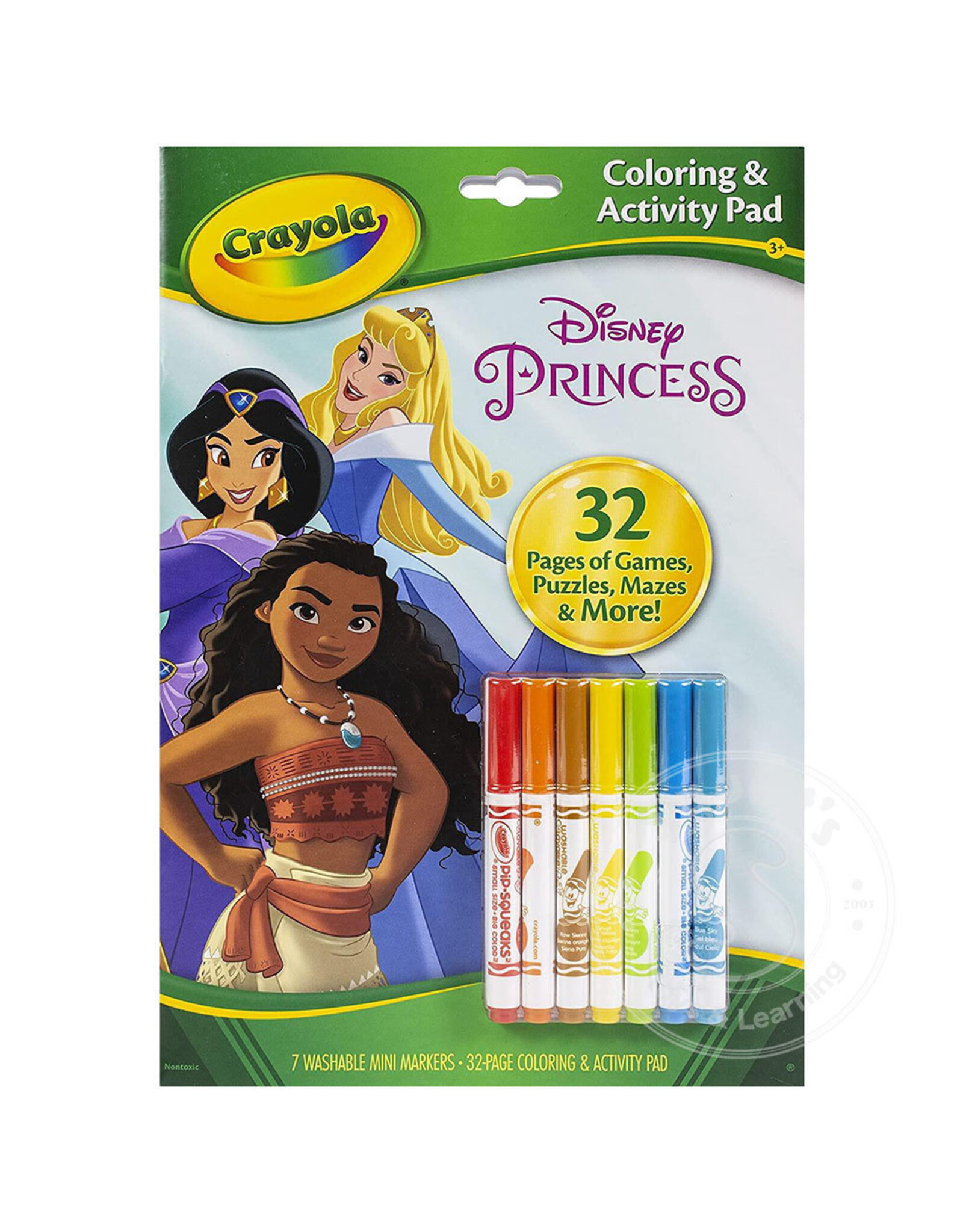 Crayola Colouring & Activity Pad - Princess with 7 Markers