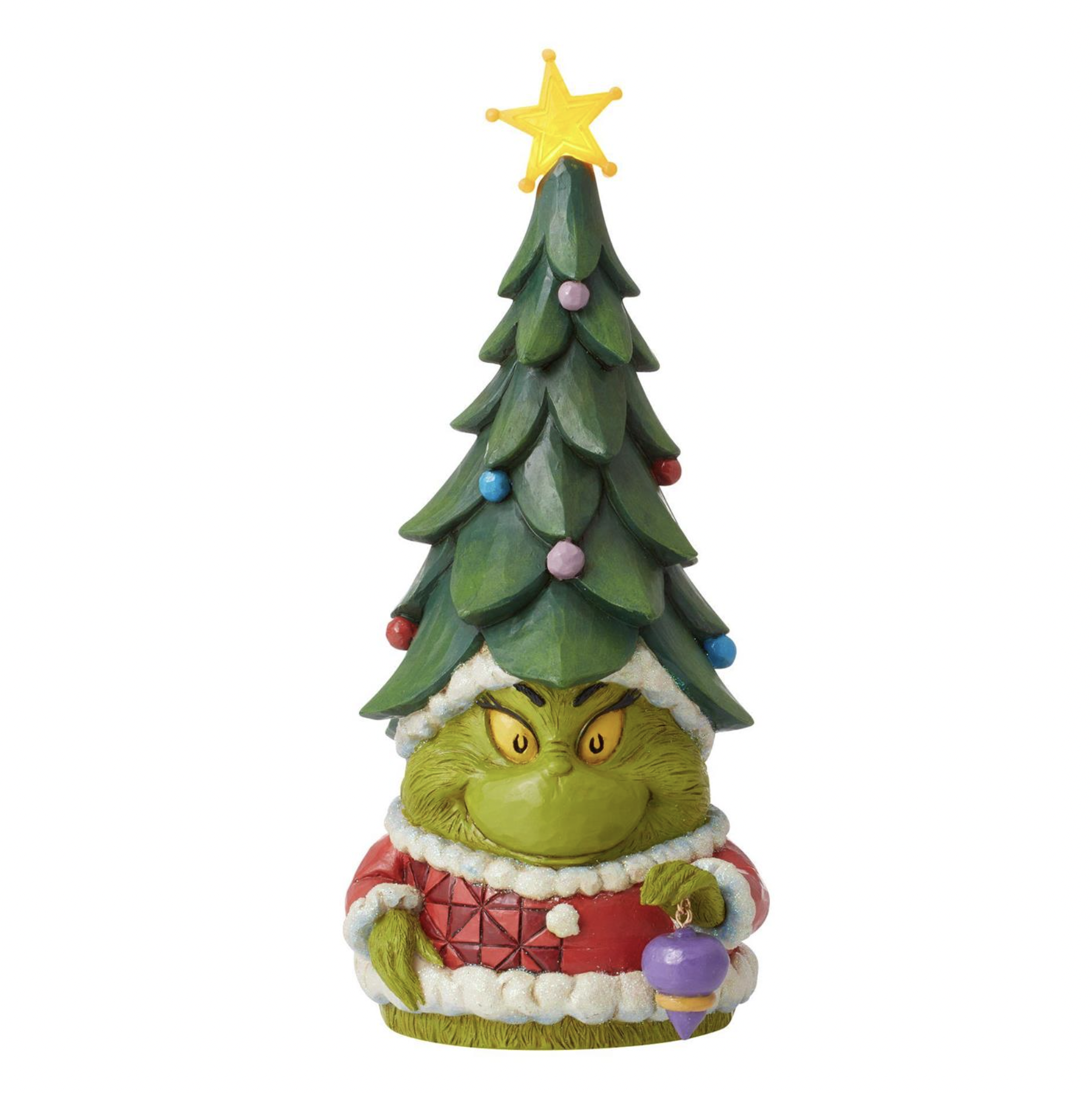 Grinch Gnome with Tree Hat - Tumbleweed Toys