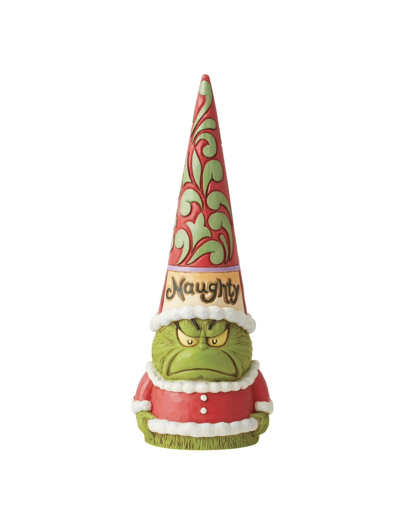 Jim Shore Naughty/Nice Grinch Gnome