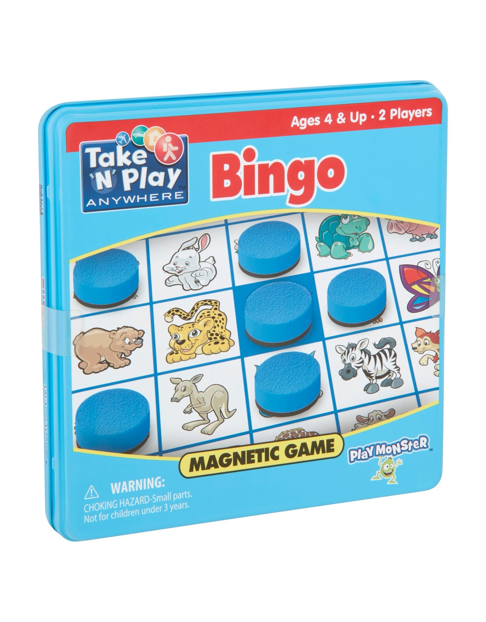 Play Monster Bingo Game Magnetic Tin