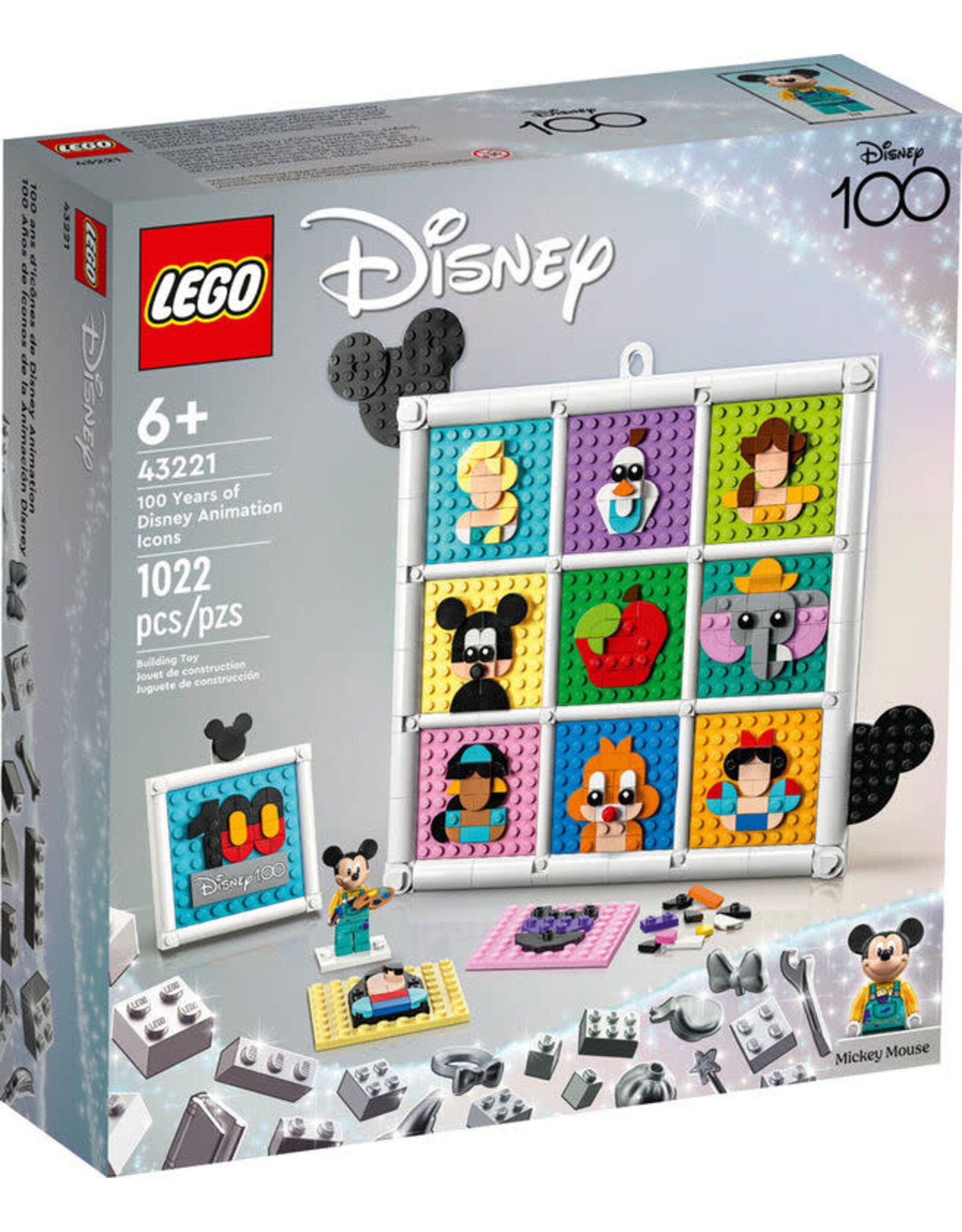 Lego 100 Years of Disney Animation Icons