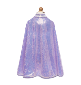Great Pretenders Lilac Sequins Cape, Size 7/8