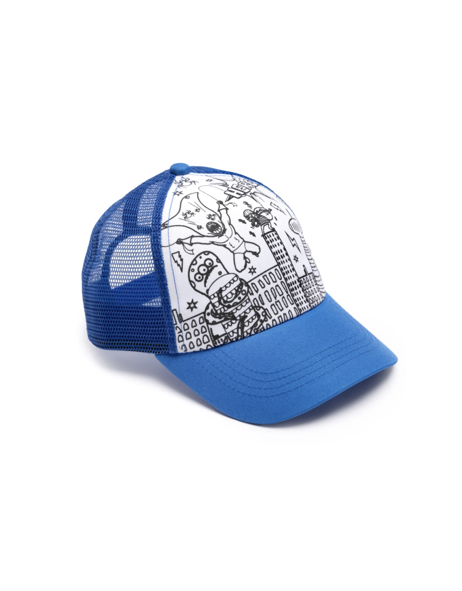 Great Pretenders Blue Superhero Colour-in Ball Cap