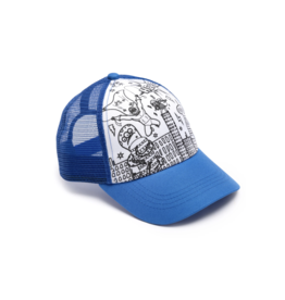 Great Pretenders Blue Superhero Colour-in Ball Cap