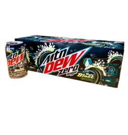 Mountain Dew Zero Sugar Taco Bell Original Baja Blast Soda
