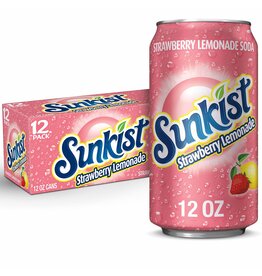 Sunkist Strawberry Lemonade Soda