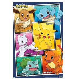 Pokemon - Group Collage Poster