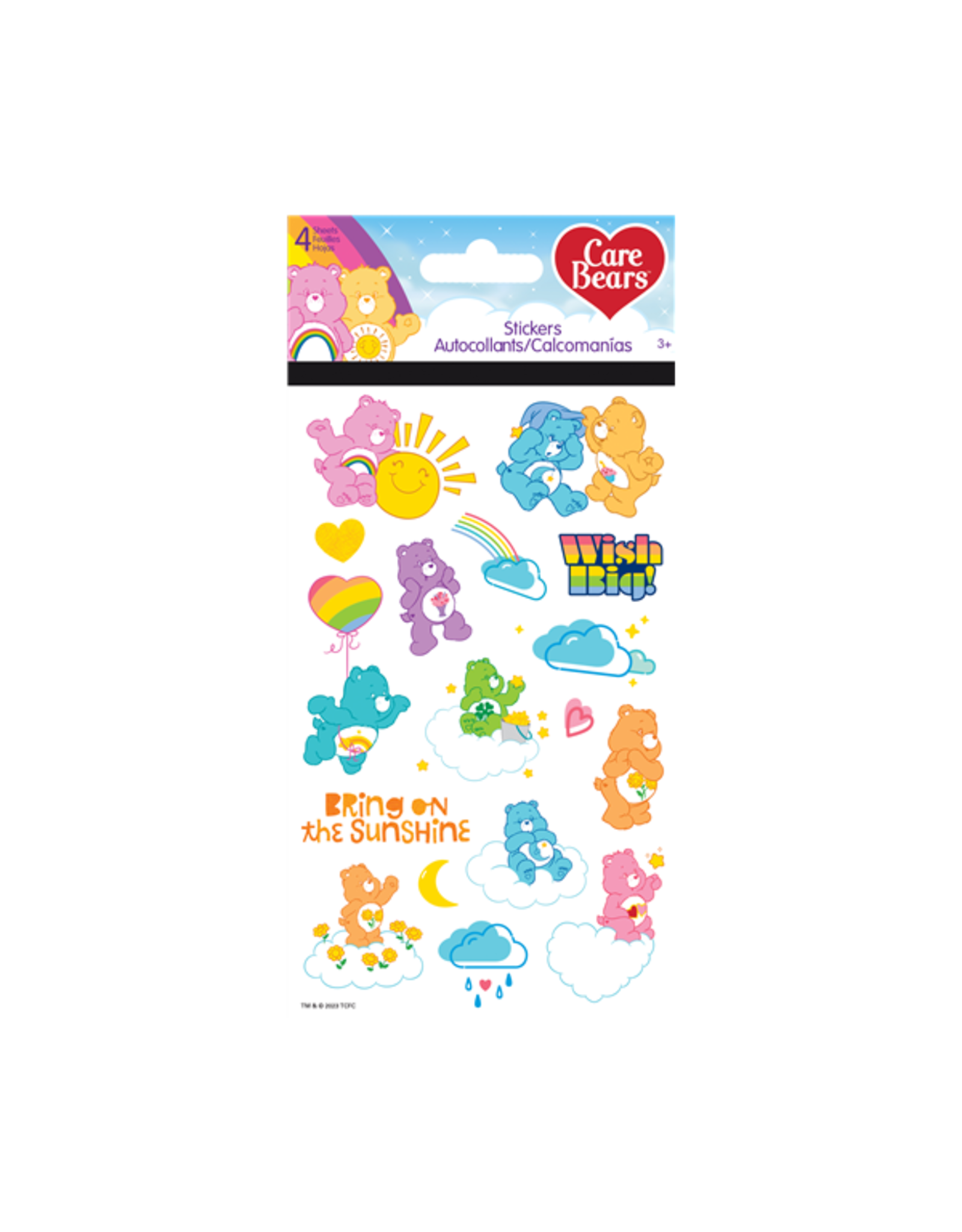 Sandylion Care Bears Stickers
