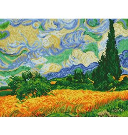 Diamond Dotz Diamond Dotz - Wheat Fields (Van Gogh)