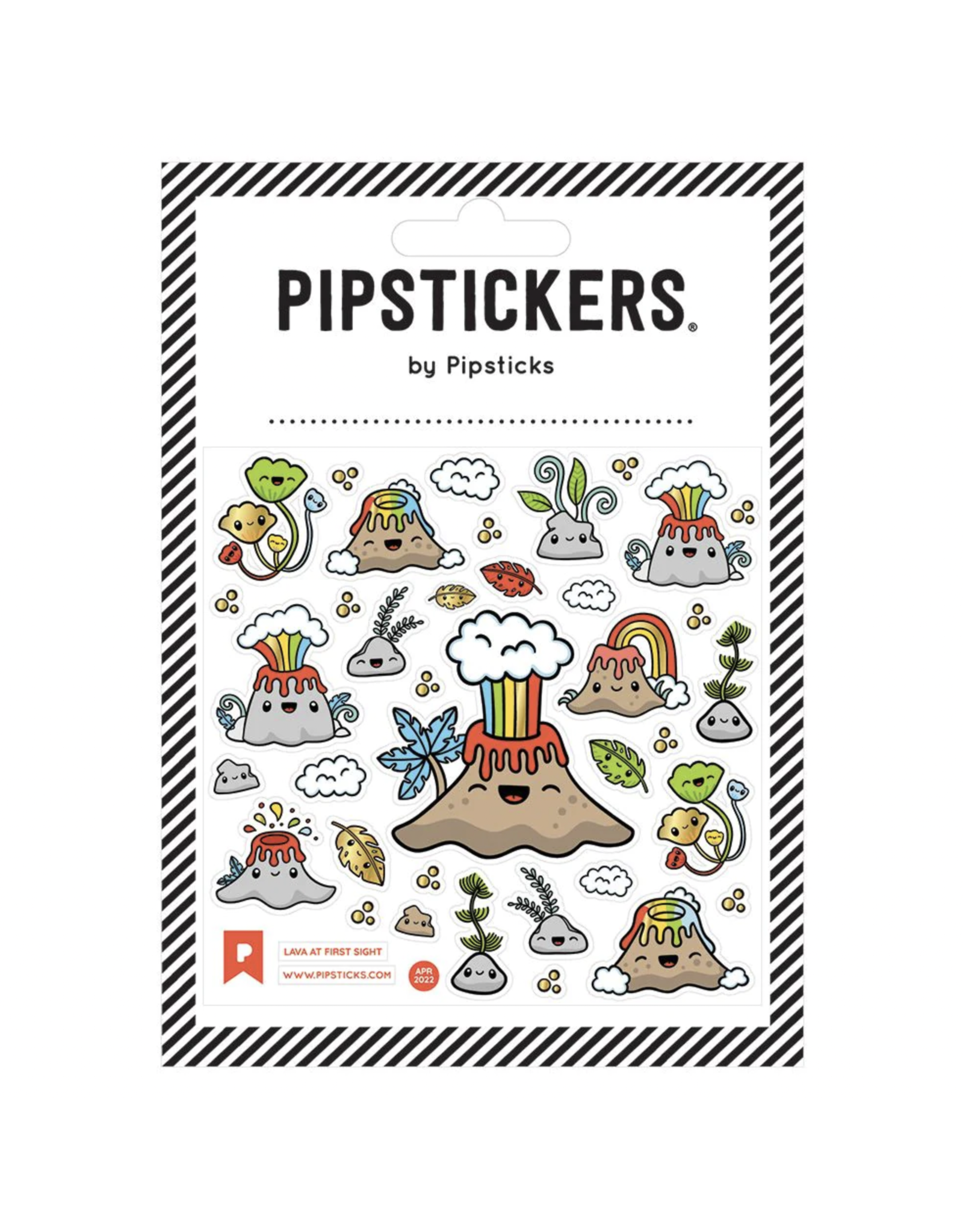 Pipsticks Lava At First Sight Stickers