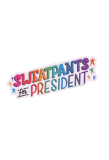 Pipsticks Sweatpants For President Vinyl Sticker