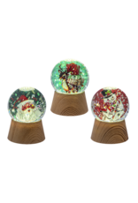 Ganz LED Light Up Retro Holiday Icon Mini Shimmers Globes