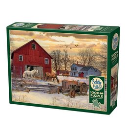 Cobble Hill Winter on the Farm 1000pc