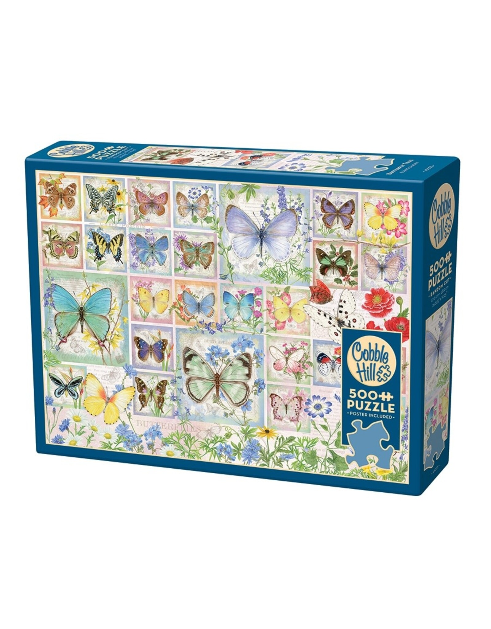 Cobble Hill Butterfly Tiles 500pc