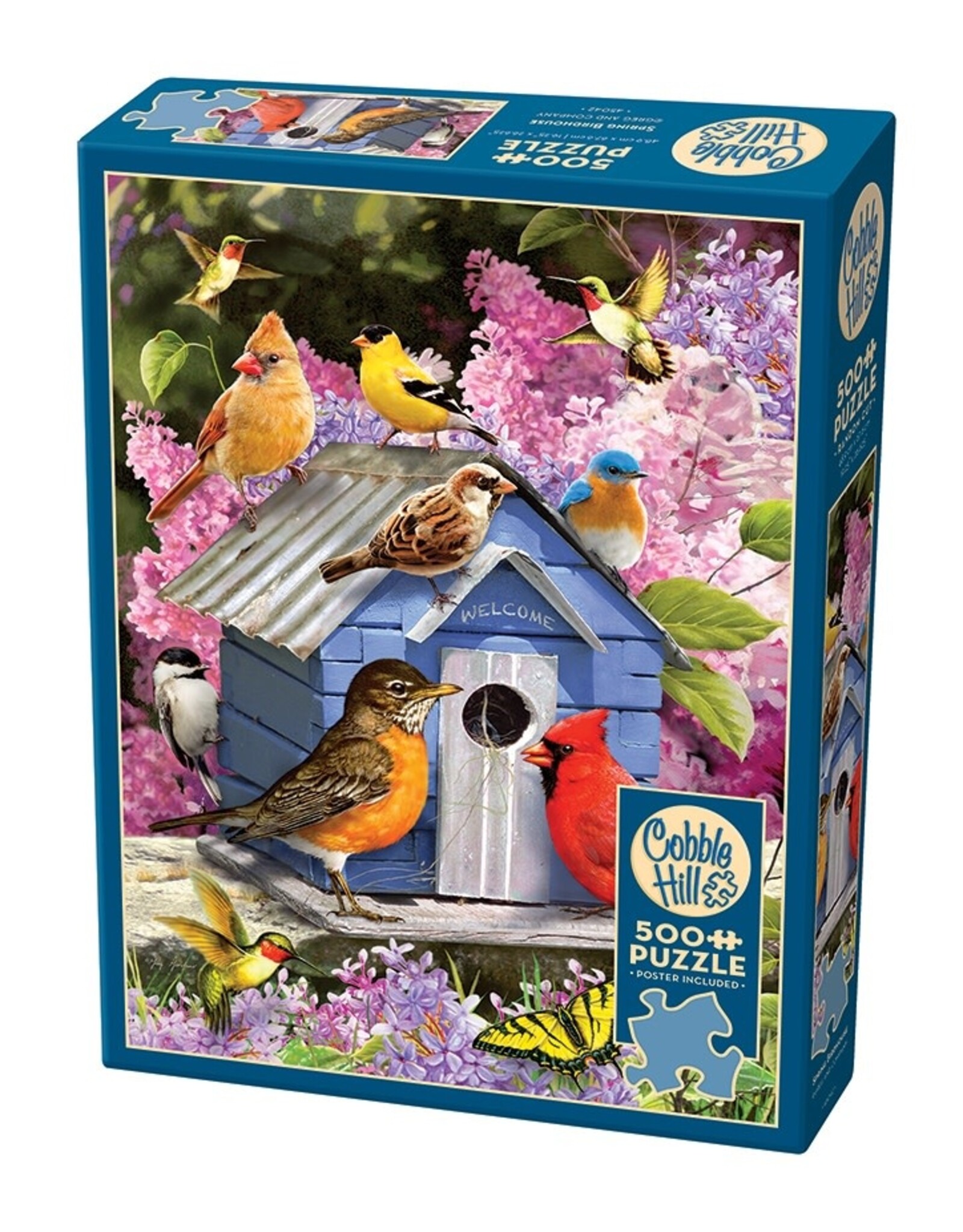 Cobble Hill Spring Birdhouse 500pc