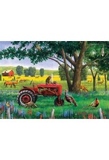 Cobble Hill Red Tractor Tray Puzzle