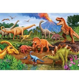 Cobble Hill Triceratops & Friends Tray Puzzle