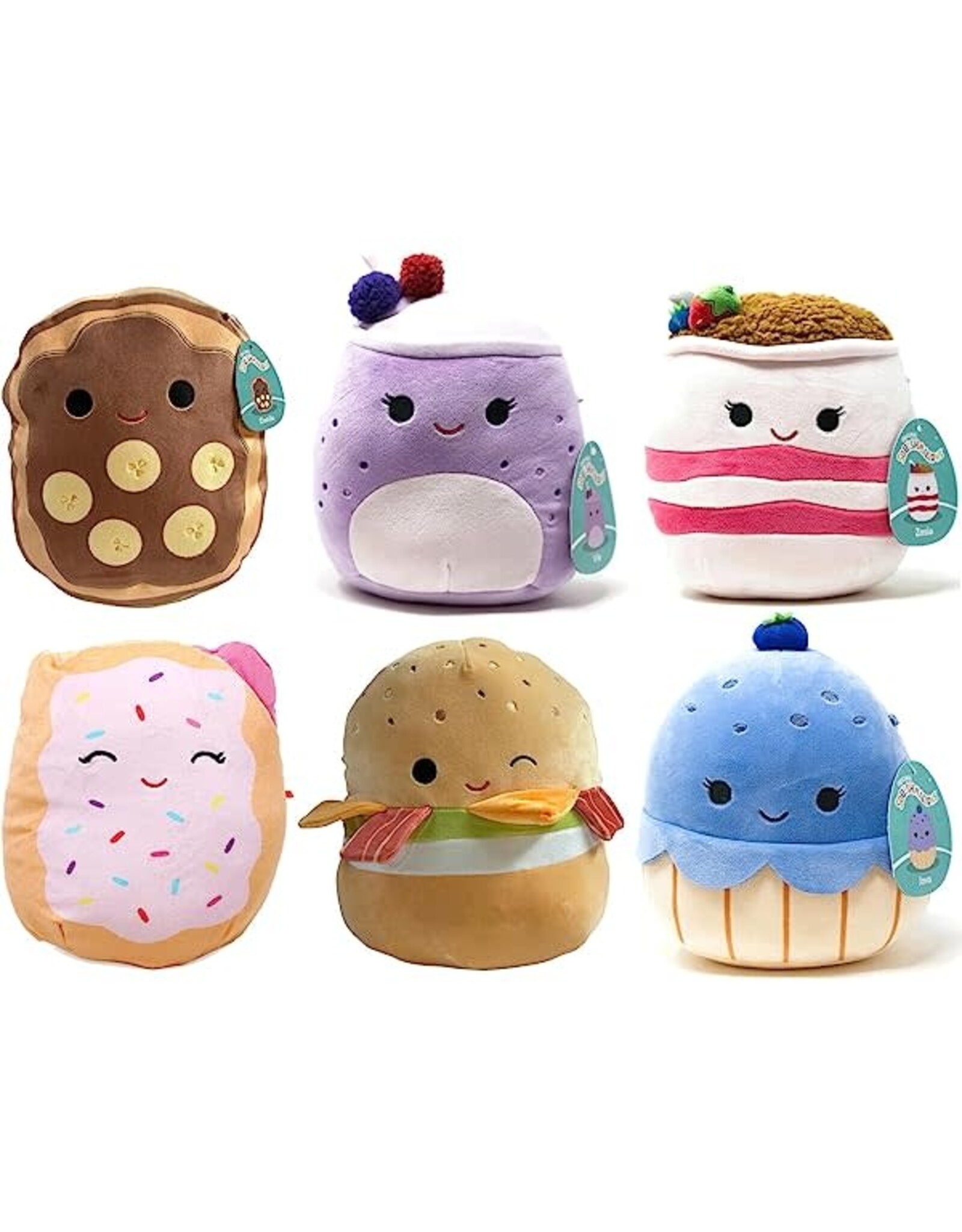 Squishmallows 8" Breakfast Squad Assorted - Tumbleweed Toys