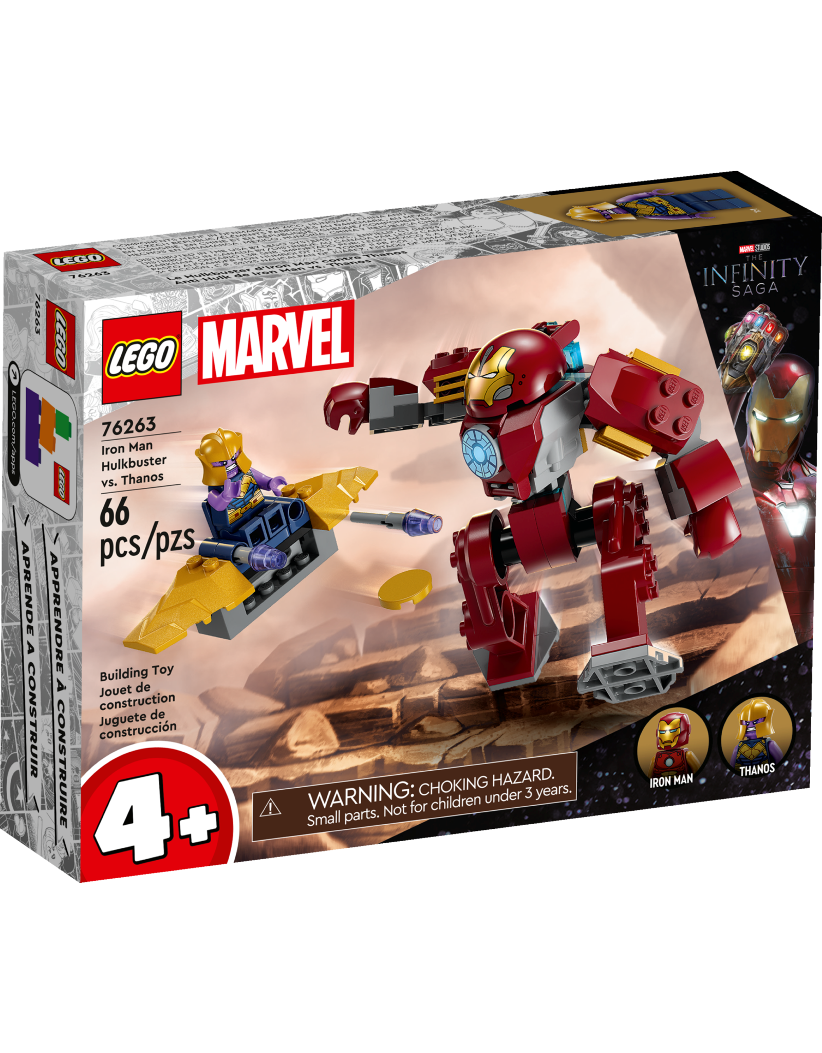 Lego Iron Man Hulkbuster vs. Thanos