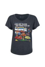 Out of Print Richard Scarry - Cars and Trucks and Things That Go Women’s Relaxed Fit T-Shirt