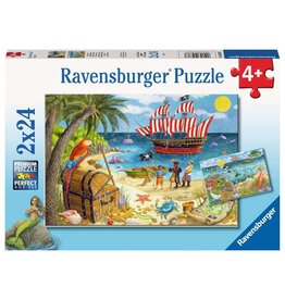 Ravensburger Pirates and Mermaids 2x24pc