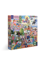 eeBoo Women Reading 1000pc