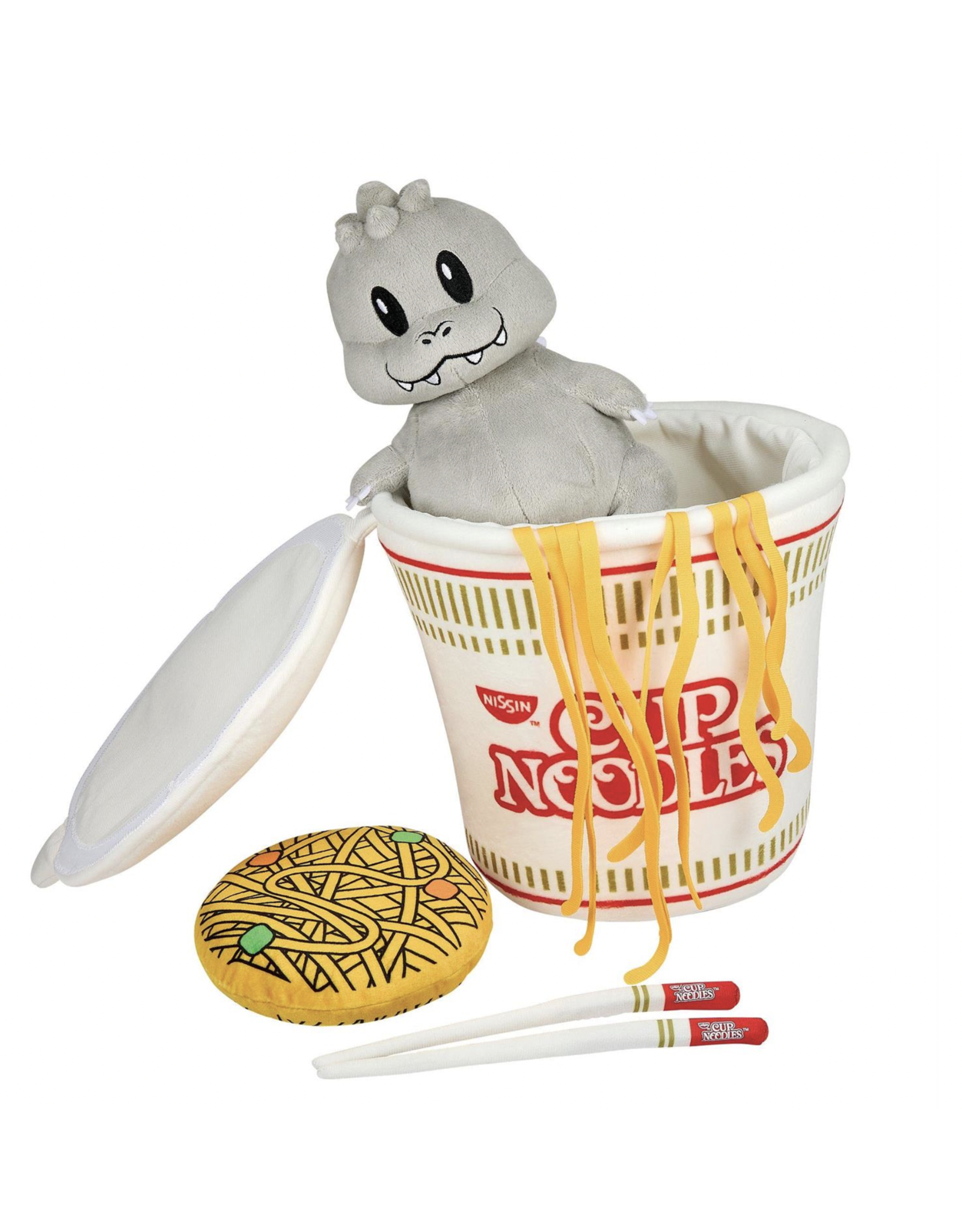 Nissin Godzilla in Cup Noodle Plush