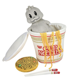 Nissin Godzilla in Cup Noodle Plush