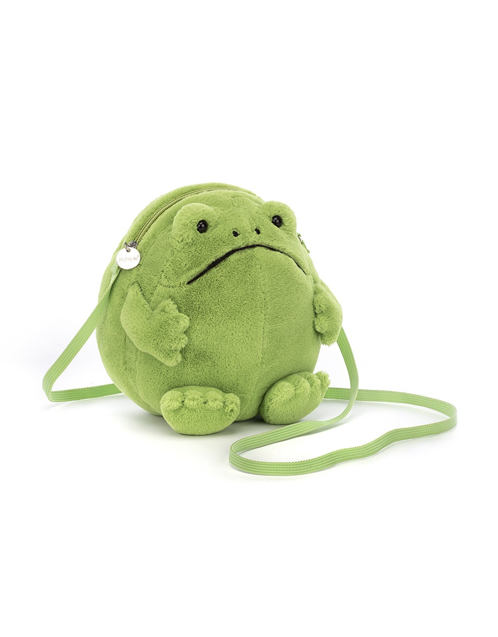 Jellycat Ricky Rain Frog Plush Shoulder Bag