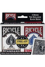 Bicycle Bicycle Playing Cards 4 Pack