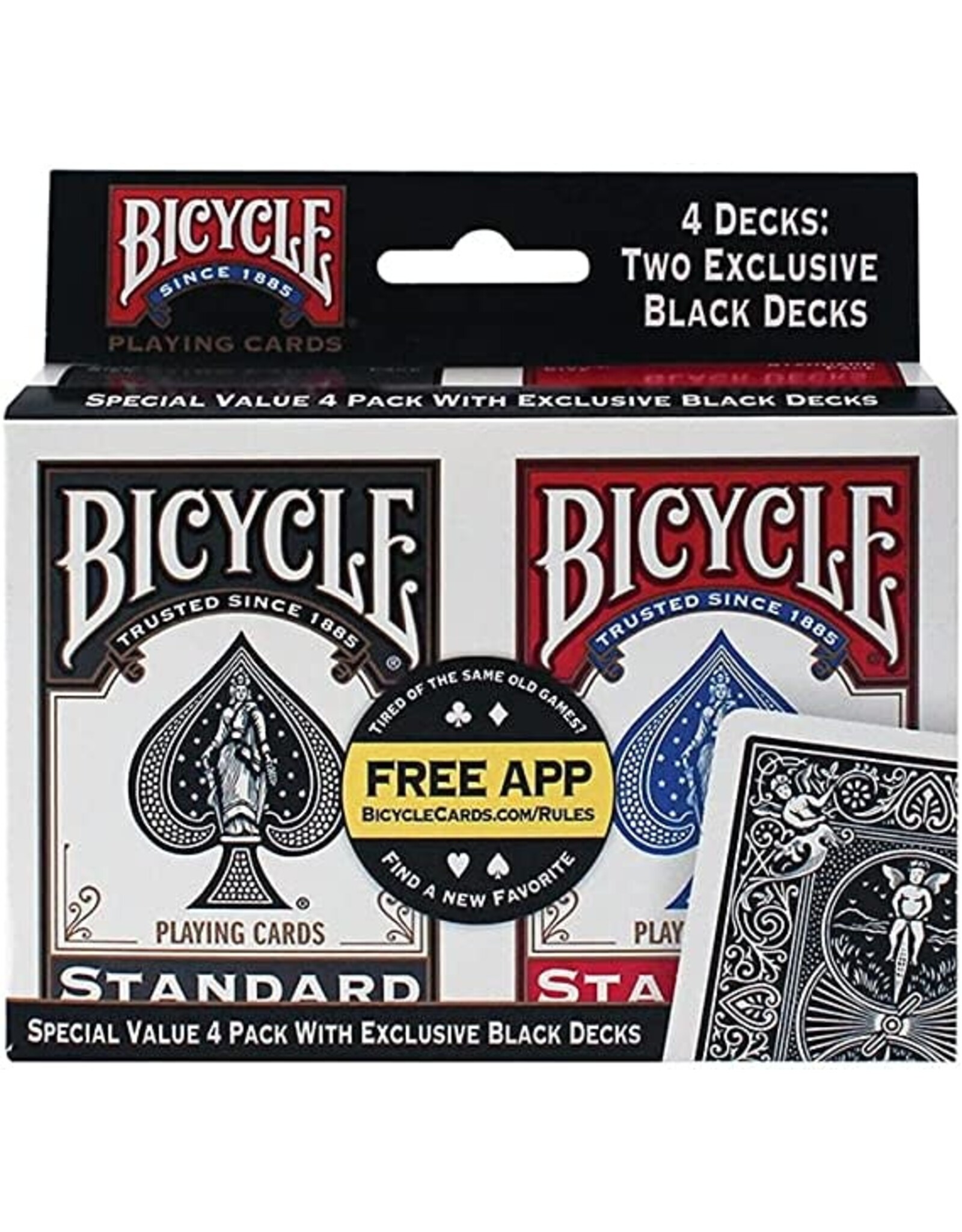 Bicycle Bicycle Playing Cards 4 Pack